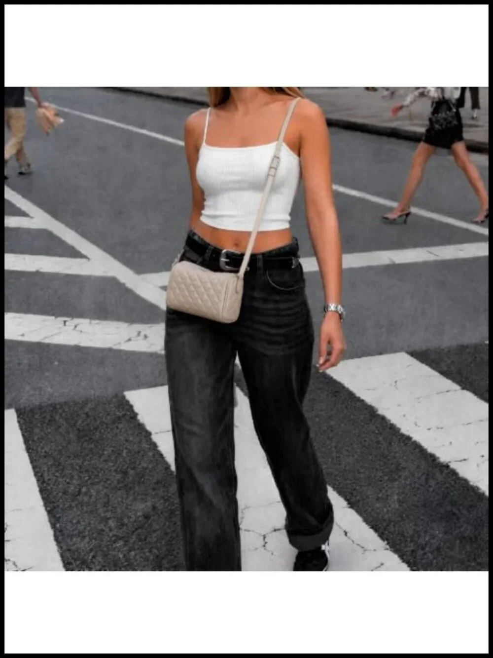 Barrel Crossbody Hobo Purse with Adjustable Strap Womens Handbag